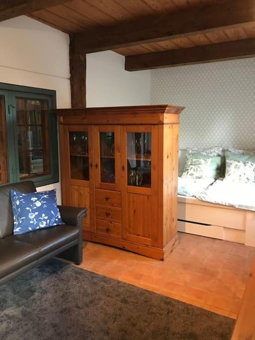 Idylle Unter Reet, Gemuetliche Ferienwohnug Apartment Haseldorf Ngoại thất bức ảnh